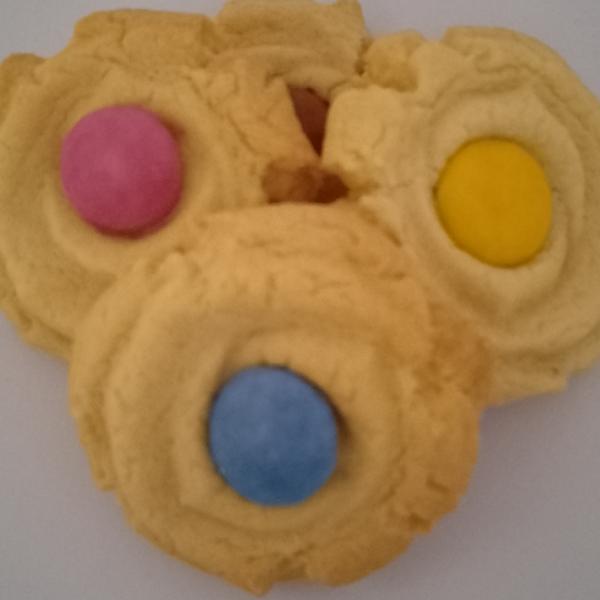 Smartie biscuits